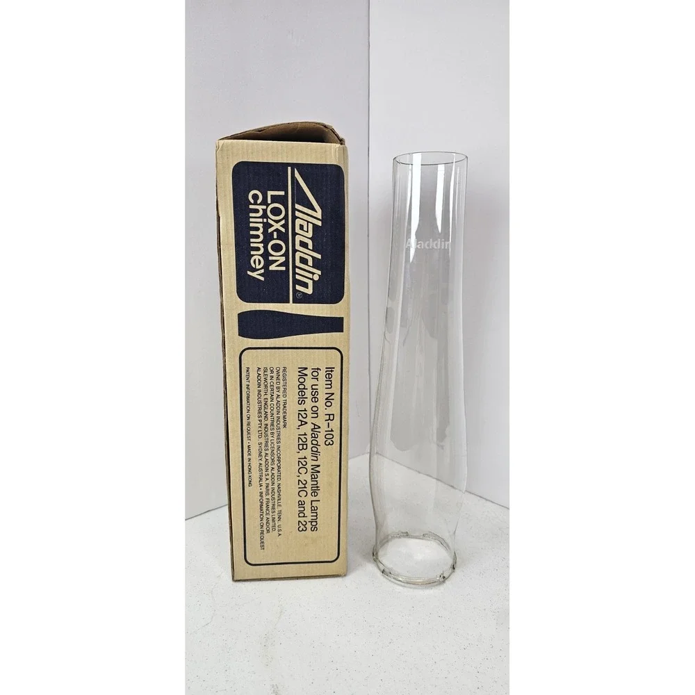 NOS Vintage Aladdin C-6104 Incandescent Oil Lamp New In Original Box